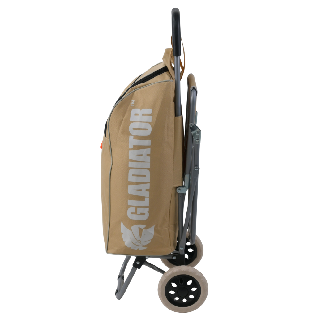 Insulated Trolley Bag w/ Foldable Chair