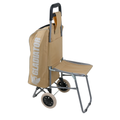 Insulated Trolley Bag w/ Foldable Chair