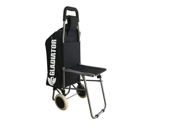 Insulated Trolley Bag w/ Foldable Chair